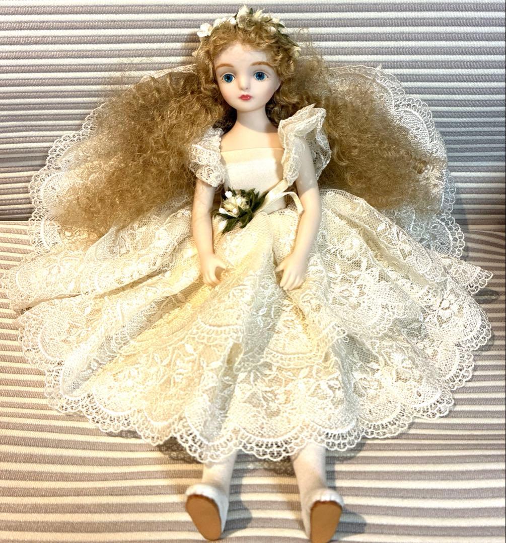 

[USED] Mariko Wakatsuki Bisque Doll Fairy Doll Lace Dress Custom Doll Sarah