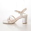 Carino CATT34011 Damen Sandalen, Weiß, Größe 23.0 cm