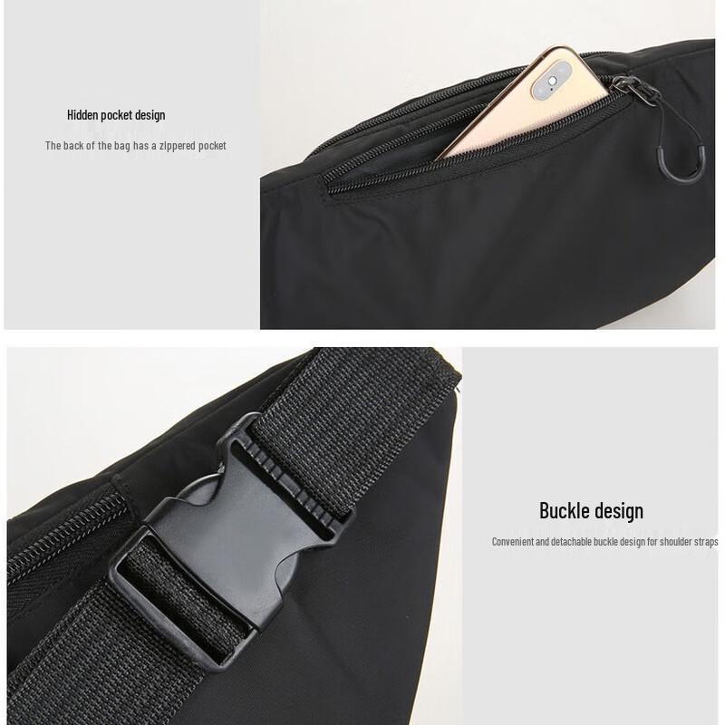 Herren Nylon Crossbody Brusttasche