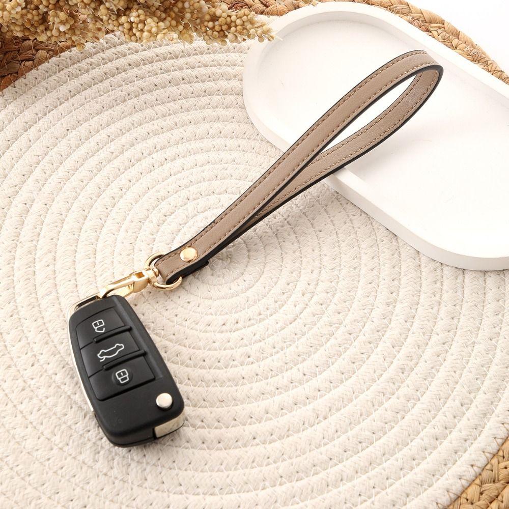 Clutches Strap Leather Wrist Strap Anti-Lost Hand Strap Sweet Bag Accessories  Girls