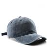 Vintage Waterwashed Cotton Baseball Cap With Embroidered Heart For Streetwear And Sun Protection