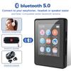 1.77inch Portable MP3 Player Bluetooth 5.0 Music Stereo Speaker Mini MP4 Video Playback With LED Screen Recording For Walkman