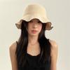 French Style Straw Sun Hat Temperament Sun Protection Cap Sunscreen Seaside Beach Cap  Outdoor