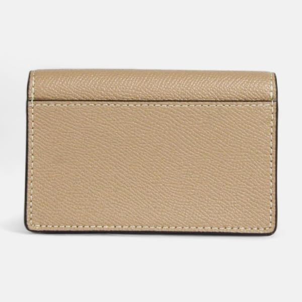 Coach Crossgrain Business Card Case CH800 LHTAU LH/Taupe [Used]