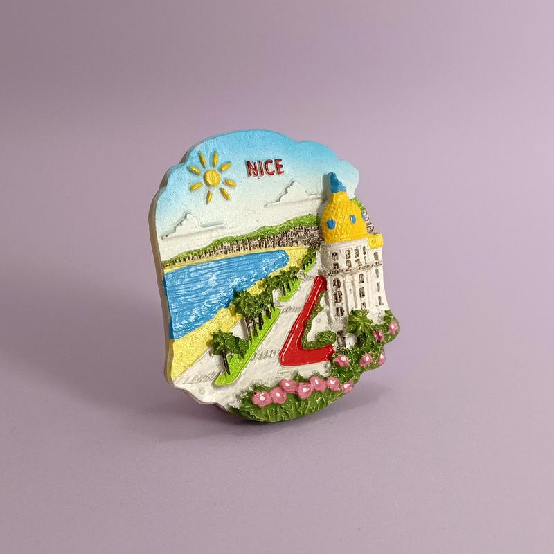 Strong Refrigerator Magnets France Decorative 3D Fridge Magnets Resin Arc De Locker Magnets Magnetic Sticker Refrigerator Home