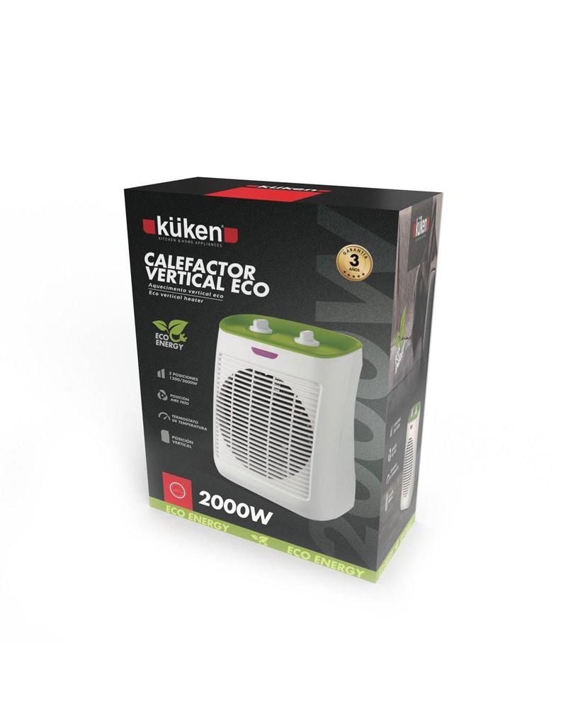 Kuken Eco Energy 1200w/2000w Vertical Heater