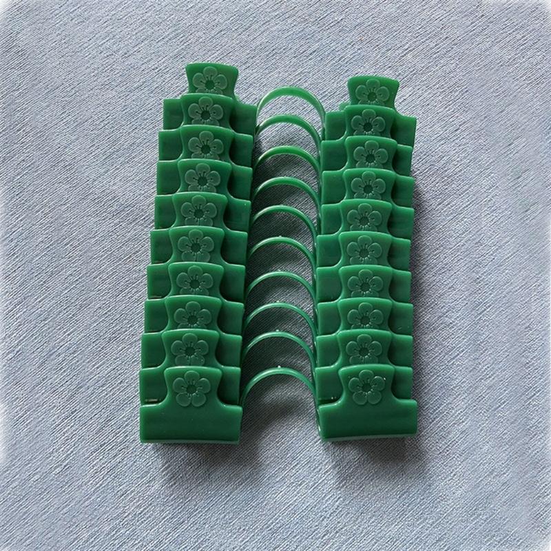 50Pcs Greenhouse Clamp Nonslip Plant Film Garden Hoop Clips Replacement For Securing Film Shade Net Plant Tunnel