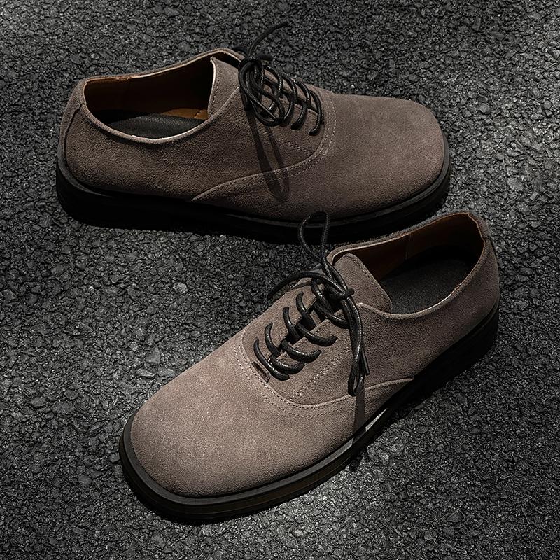 Fashion 2025 Brand men Footwear Classic Brand Design Mens Casual Shoes outdoor pu Leather Business Shoes Oxfords Lace-up Men dress shoes