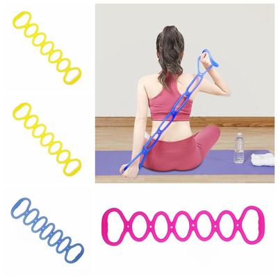 Flerfärgad 7-rings motståndsband med stretch 70 cm Hemma gym motståndsband Stretch tränare