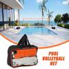 Pool Volleyball Net Adjustable Pool Water Volleyball Replacement Net Aquatic Sports Equipment Multi Purpose For Party Beaches
