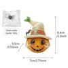 Halloween Pumpkin Statue Decoration Pumpkin Ornament for Halloween Spooky Halloween Pumpkin Decor Set for Home Party