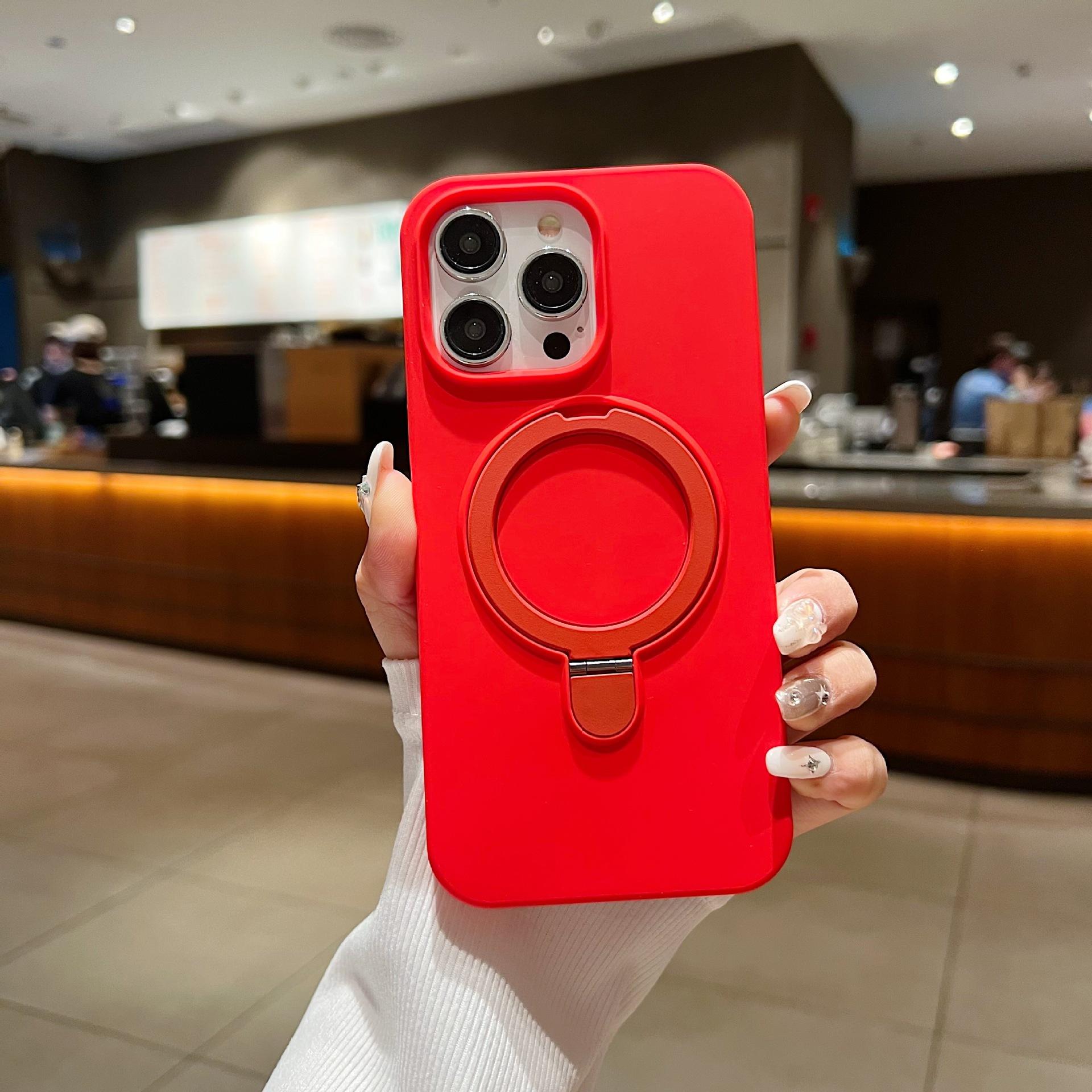 

Подходит для чехла для мобильного телефона Apple 16promax, жидкий силикон, набор из четырех штук, магнитный держатель, защитный чехол для iPhone 15 iPhone 11