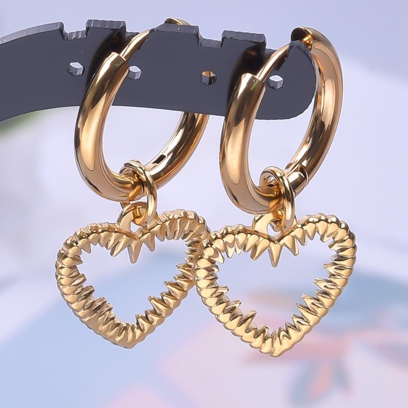 The Sword Earrings For Women/Men Accessories Vintage Jewelry Stainless Steel Hoop Ear Piercing Sabre Charm Goth Pendientes Gifts