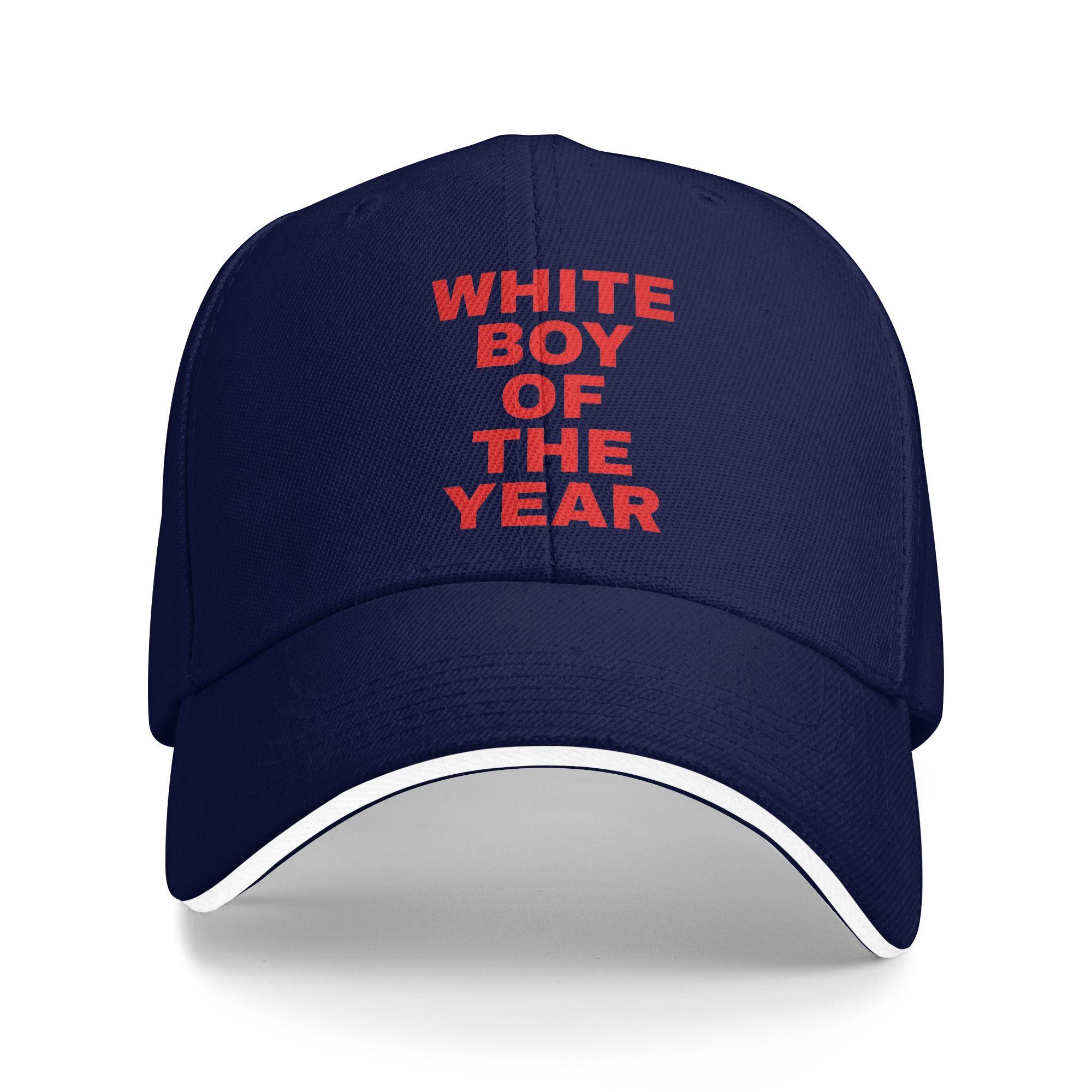 

Blanco Niño Del Año Divertido Internet Diciendo Gorra De Béisbol Moda Camionero Sombrero Verano Mujeres Hombres Kpop Rock Gorras