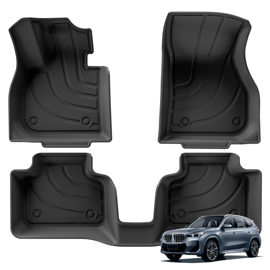 For BMW X1 2025 2025 TPE 3D Car Floor Mats Trunk/Backrest Pad Odorless Accessories Only Fit Left Hand Driver