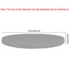 Round Table Rain Cover Outdoor Garden Furniture Waterproof Sun-Proof Protection Garden Patio Rain Covers Oxford Fabric Lining
