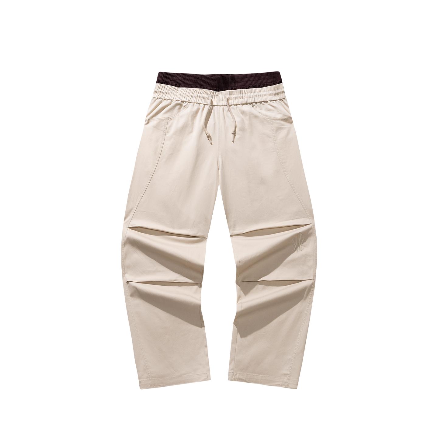 

Anta Kyrie Basketball Series Тканые длинные брюки Весна 2026 Повседневные брюки Брюки унисекс Грязно-серый 972611503-3 2XL