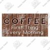 Coffee Metal Hanging Signs Decorative Plaques Door Aluminum Plaque In Home Decor Cafe Kitchen Hanging Home Decor