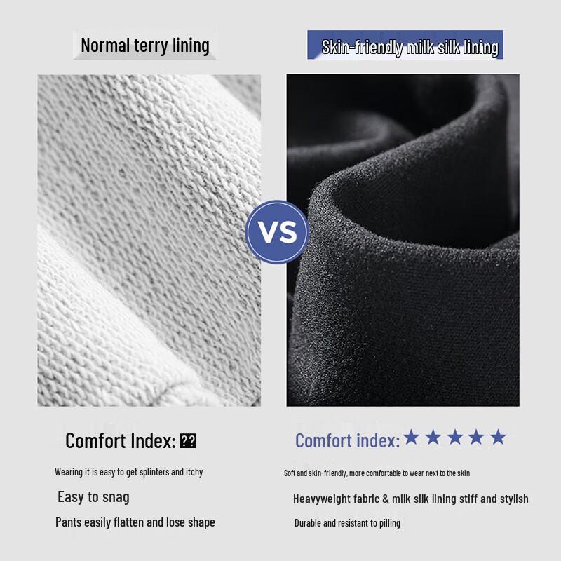 JEEP SPIRIT Men's Loose Straight-Leg Casual Sweatpants