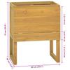 Bathroom Cabinet 60 x 40 x 75 cm Solid Teak Wood