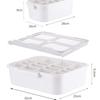 Drawer Type Underwear Panties Socks Storage Box Household Multi-function Compartment Storage and Organization Box