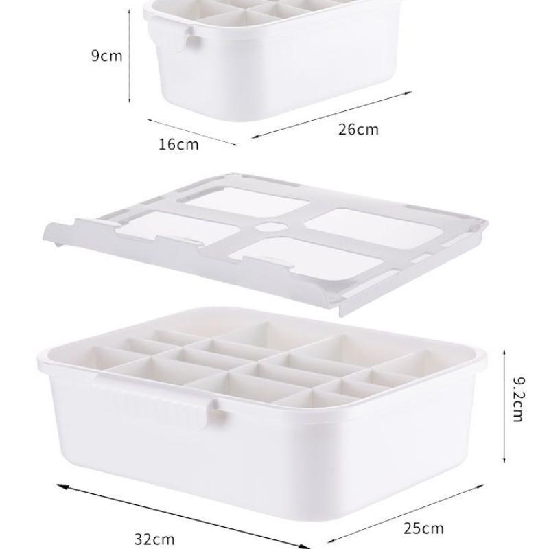 Drawer Type Underwear Panties Socks Storage Box Household Multi-function Compartment Storage and Organization Box