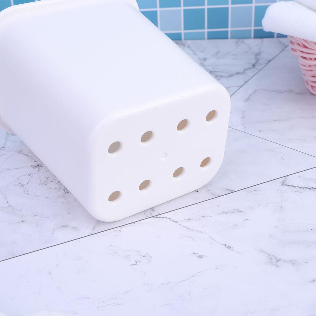 Toothbrush Holder Kids Wall Bathroom Suction Rack Organizer Toothpaste Electric Fade Resistant Wear Resistant Space Saving Decor