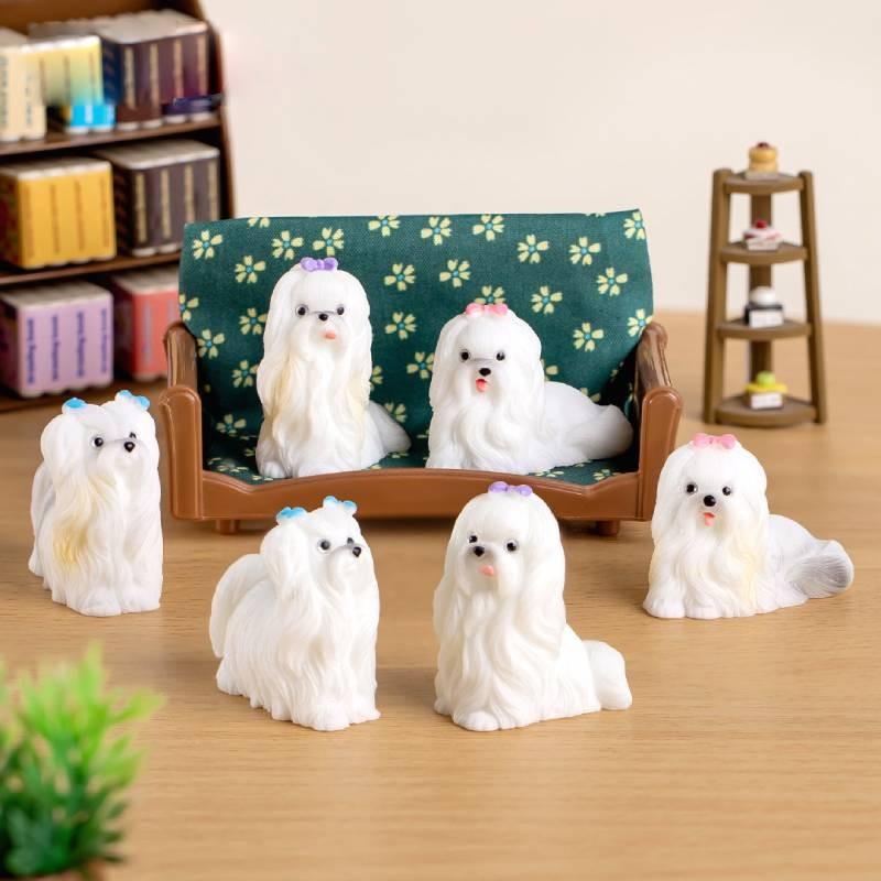 Landscape Cute Micro Cartoon Dog Animal Model Decoration Car Decoration Desktop