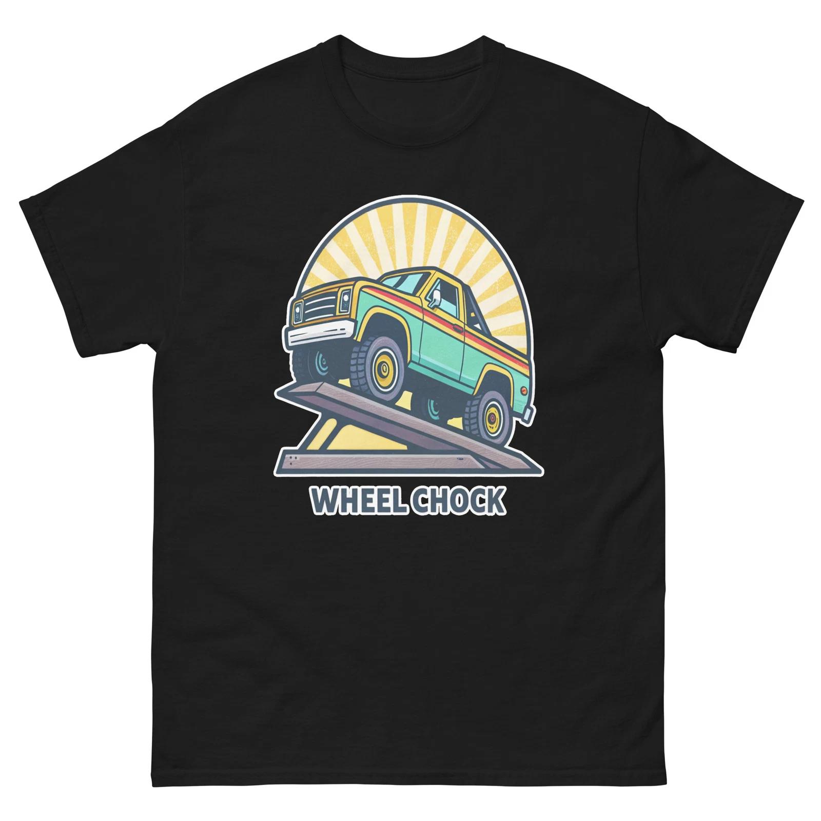 

Wheel Chock Workplace Tool Tools Construction Working T-Shirt S