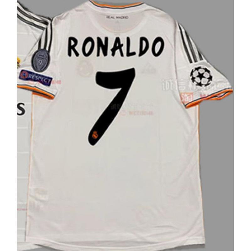 Vintage Jersey Football Jersey Beckham Zidane Messi C Ronaldo Classic Championship Jersey