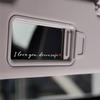 I Love You Drive Safe Car Mirror Stickers Affectionate Reminder Heartfelt Safety Reminder For Women Drivers Car Interior Sticker