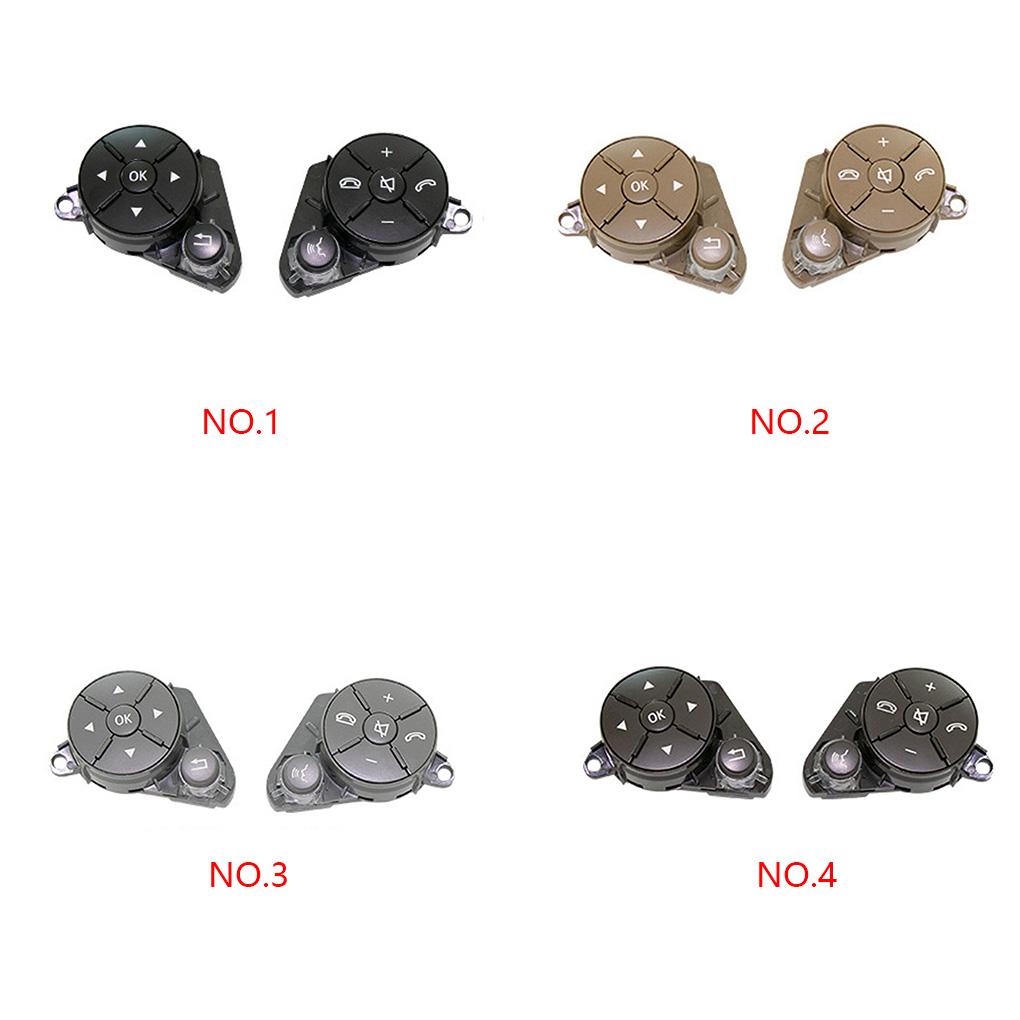 Replacement For C/E/GLK Class W204/W212/W207 C/E/GLK Class W204/W212/W207 1 Pair Left Right Steering Wheel Control Multifunction Button