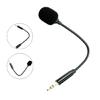 Stereo Boom Microphone With 160mm Adjustable Metal Rod Microphone Small Desktop Microphone