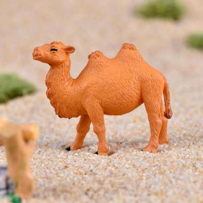 5 ks/sada Mini velbloudí miniaturní figurky Zvířata Pryskyřičné řemeslo Dětské hračky Stolní ozdoby Zahrada Mikro krajina Vánoční dekorace