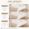 Universal Polyester Cotton Tablecloth White Table Cover Heavy Duty Rectangular Table Cloth  Kitchen