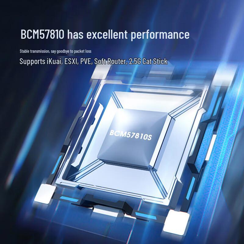 LR-LINK PCIe 10 Gigabit Fiber Optic Server Network Card