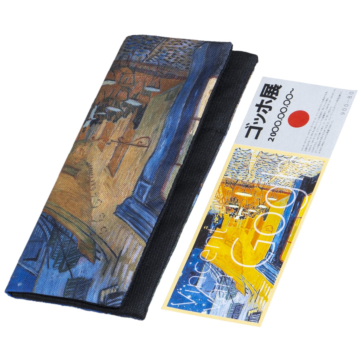 

Чехол для паспорта Держатель для билетов Портативный Машинная стирка Ван Гог Кафе-терраса ночью Искусство Карман для хранения мелких предметов Чехол для салфеток Желтый x Темно-синий Компактный