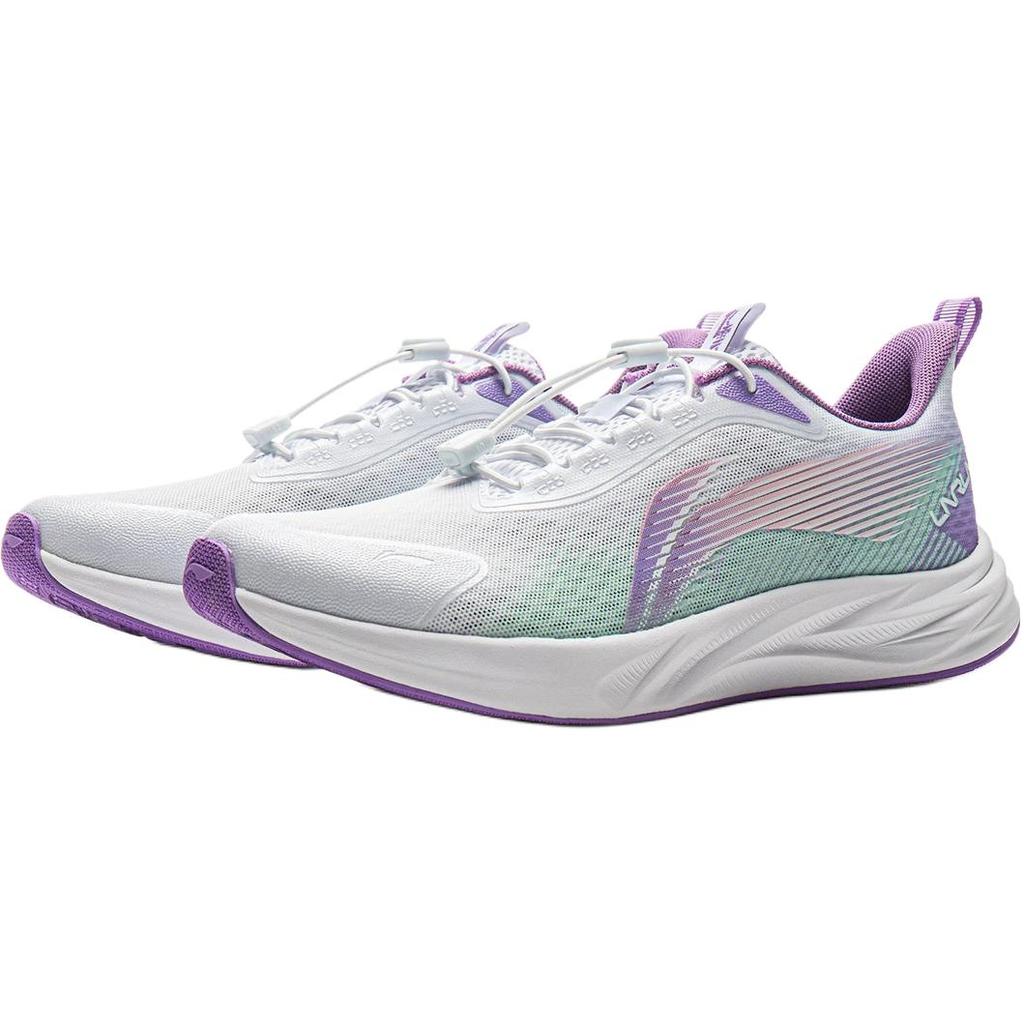 Li Ning Kids Feiyun 2 V3 Running Series Comfortable Versatile Shock Absorption Rebound Breathable Low-Top Running Shoes Kids Running Shoes YKFV096-4