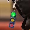 Traffic Light Keychain, Traffic Light Keychain, Car Keychain Backpack Pendant Traffic Light Model Car