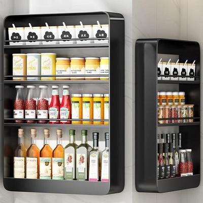 Bieying Wall-Mounted Multi-functional Kitchen Seasoning Rack