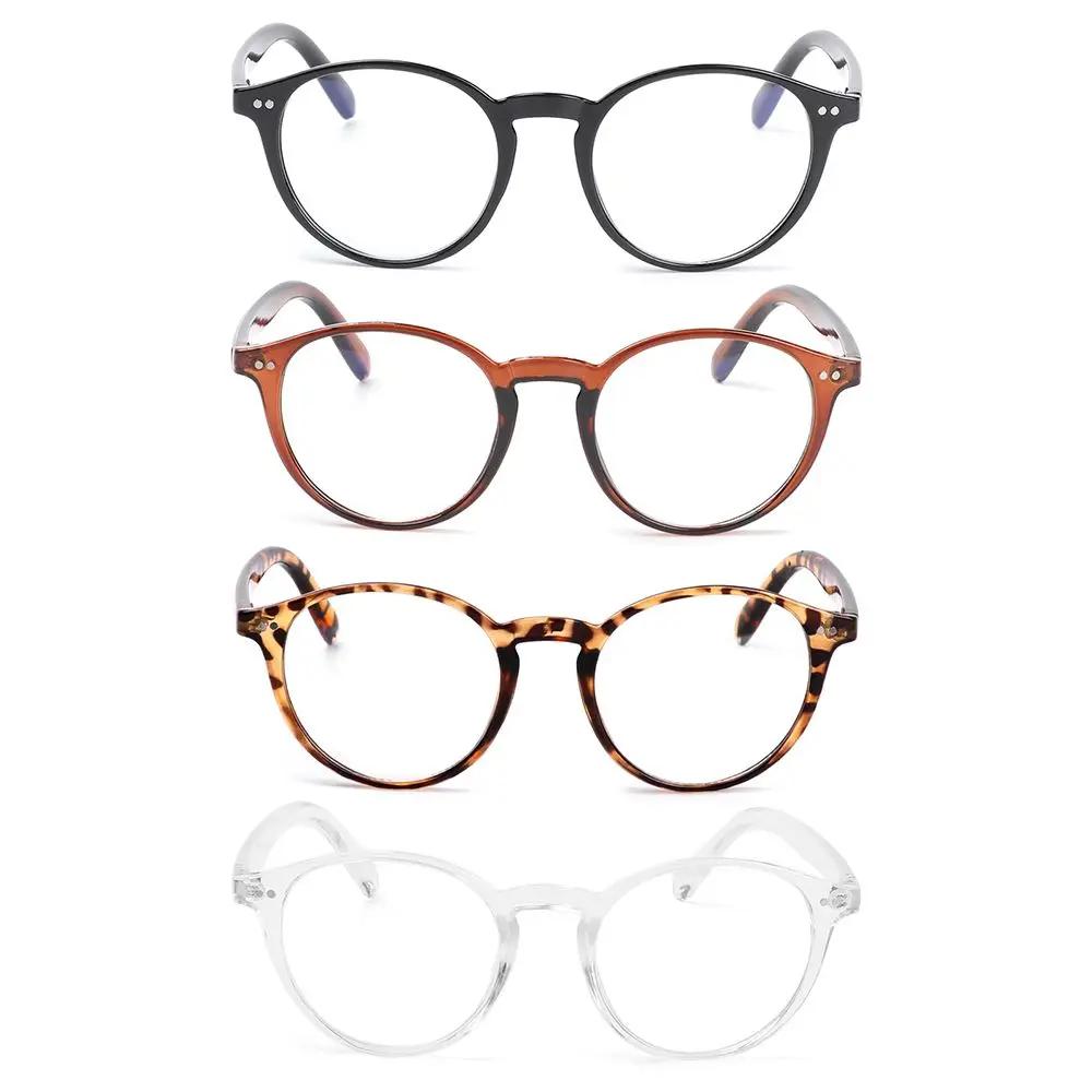 Fashion PC Frame Retro Flat Mirror Eyewear Blue Light Blocking Glasses Gaming Filter Glasses Optical Spectacles