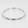 Chaumet Eternal De Chaumet Ring 0.1" Band Pt950Platinum/diamond #9.5(US Size) 3.77g Mens Used