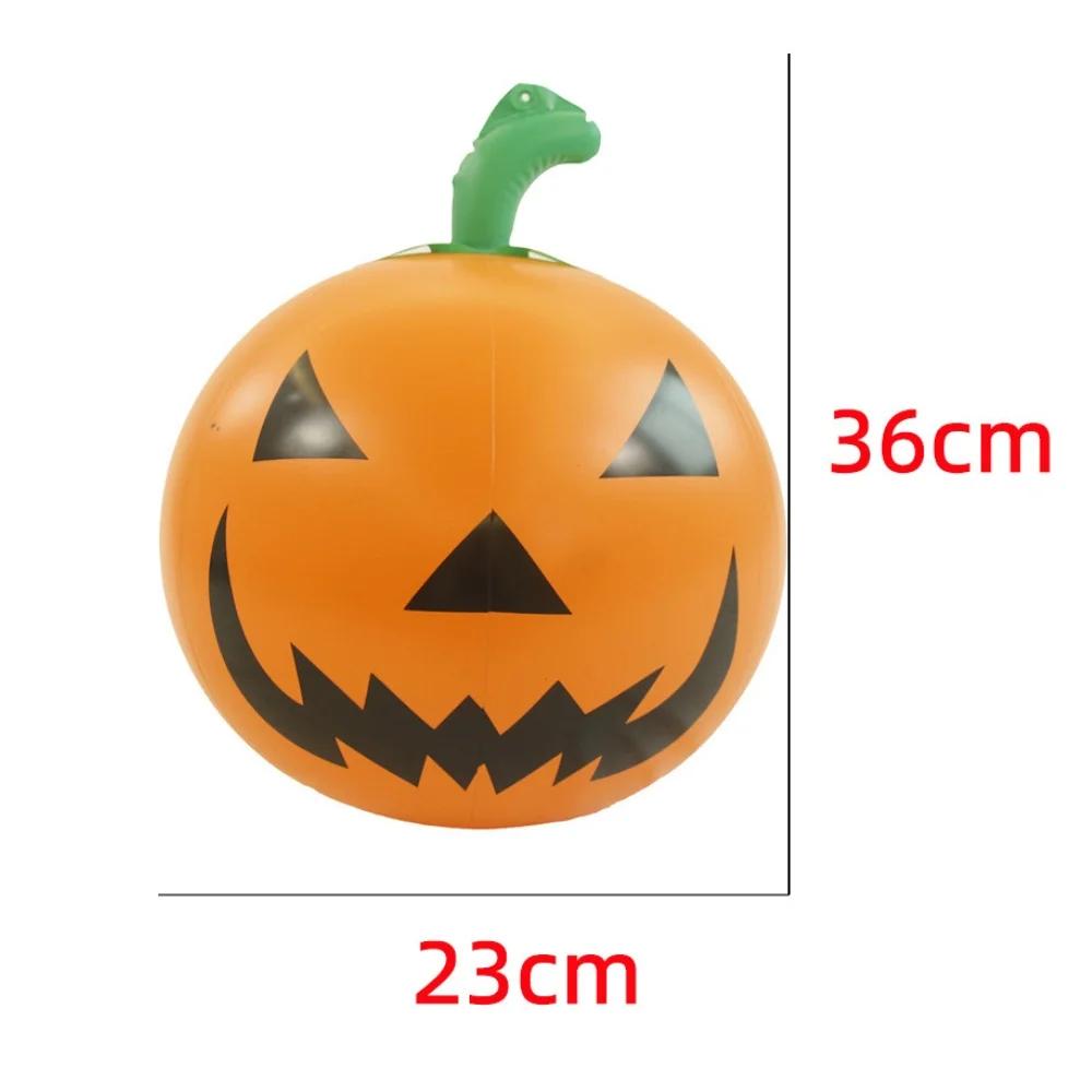 23/40/60cm Halloween Inflatable Pumpkin Outdoor Courtyard Decoration PVC Inflated Ornament Halloween Festival Party Decoration