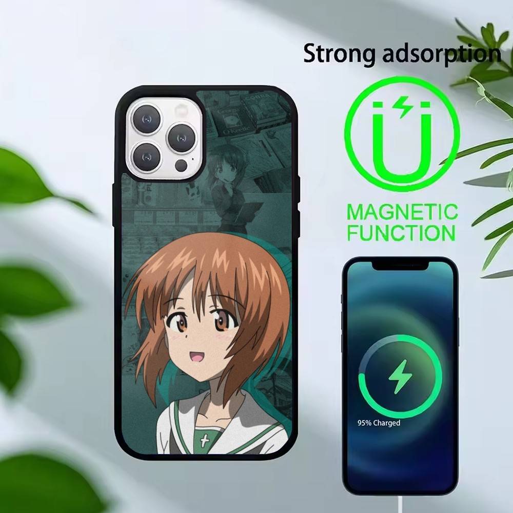 G-GIRLS F-Und P-PANZER Phone Case For iPhone17,16,15,14,13 Plus,Pro Max Magnetic For Magsafe Wireless Charging