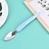 1Pc Double Head Baby Feeding Spoon Scraping Pure Spoon Baby Fruit Scraper