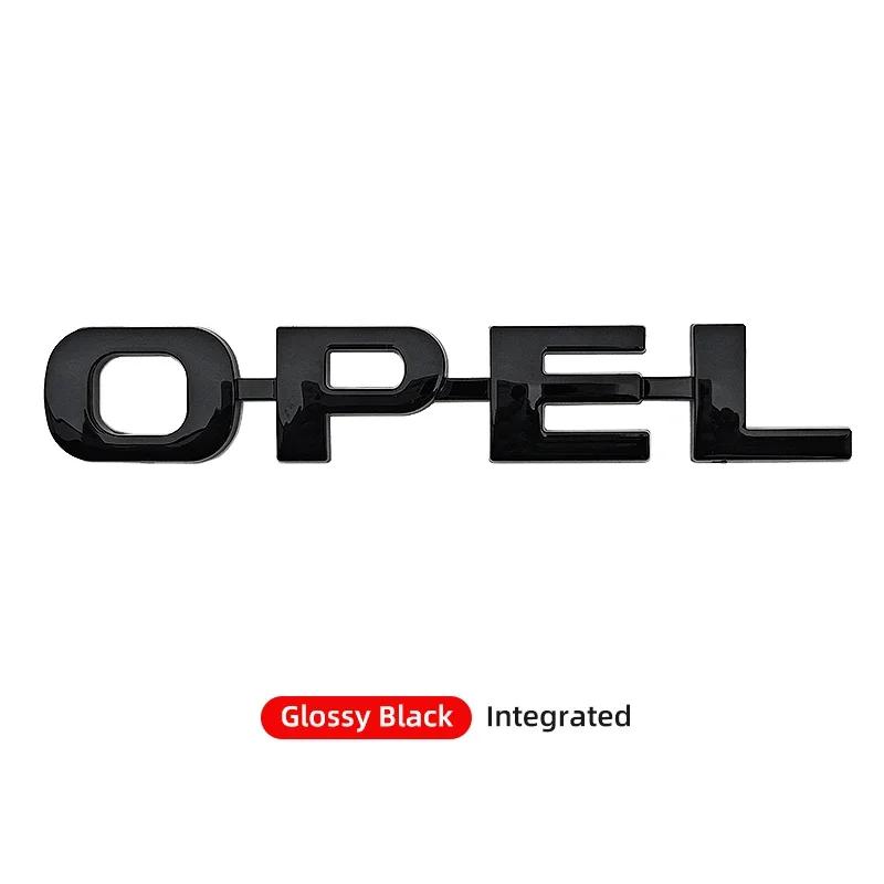 Lettere 3D ABS Emblema Distintivo Posteriore per Bagagliaio Auto Accessori Per Opel Insignia Astra J F Antara Meriva Zafira H G Corsa Vectra OPC