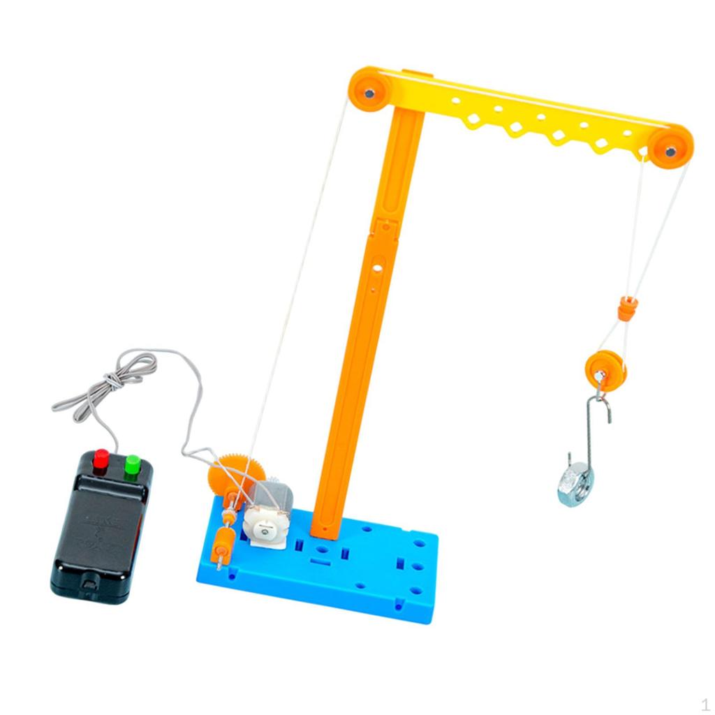 DIY Remote Control Crane Science Experiment Building Kits Creativity Development Toy Teaching Aids