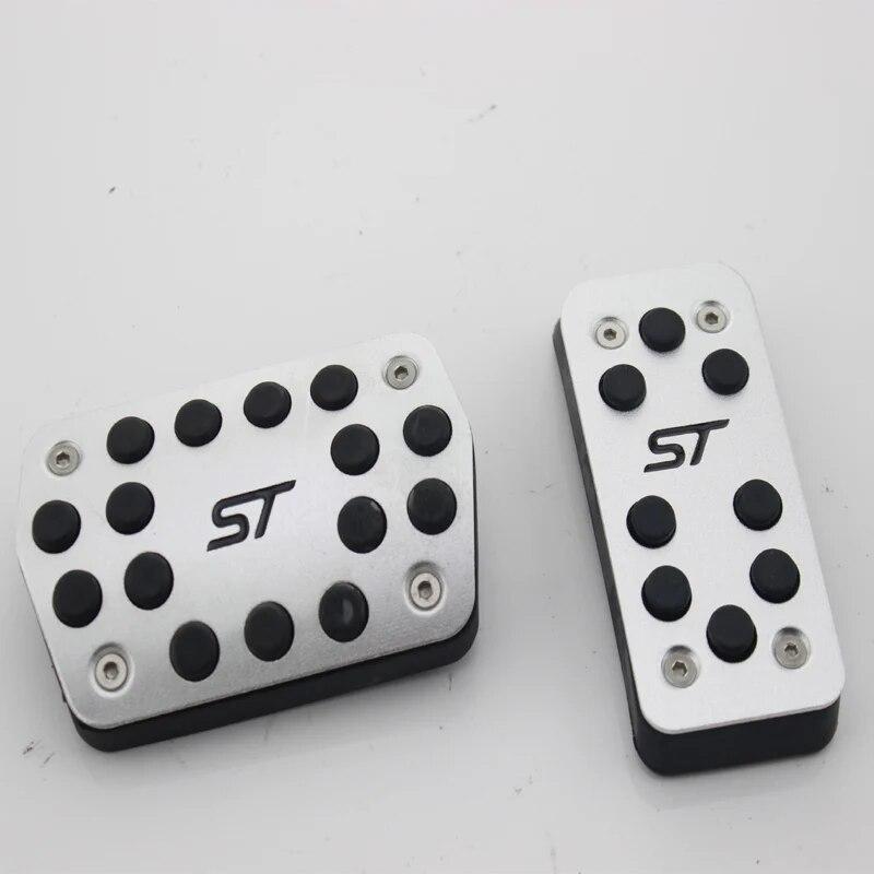 FOAL BURNING Car Accelerator Pedal Brake Pedal Clutch Pedals Cover for Ford Focus 2 MK2 3 4 MK3 MK4 Kuga Escape ST 20