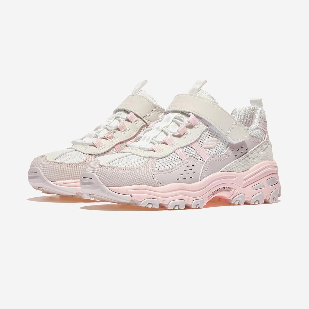 [SKECHERS] Delight Kids Sneakers [319099L-WPNK]