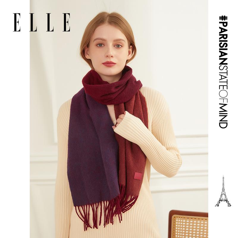 ELLE 100% Pure Wool Scarf